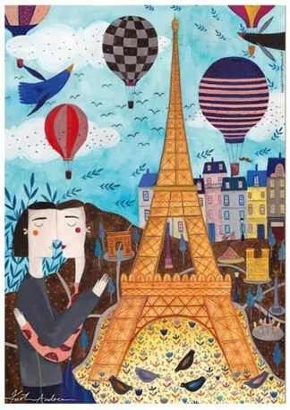 Kürti Andrea: Párizs (1000 darabos puzzle)